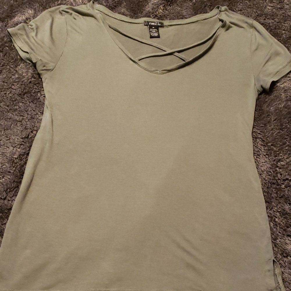 Olive Green Shirt
